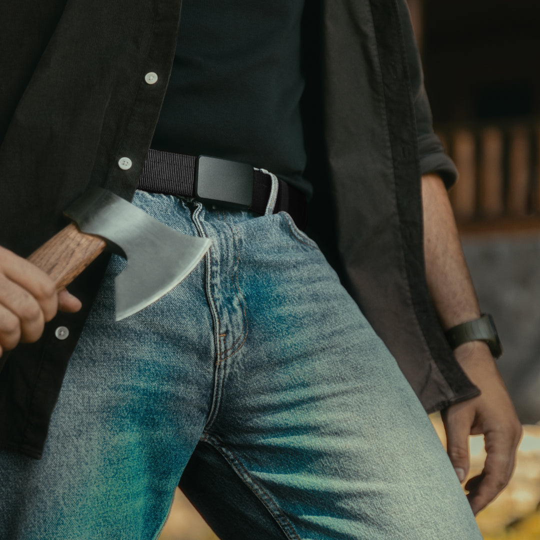 THE OUTDOOR BELT - NERO