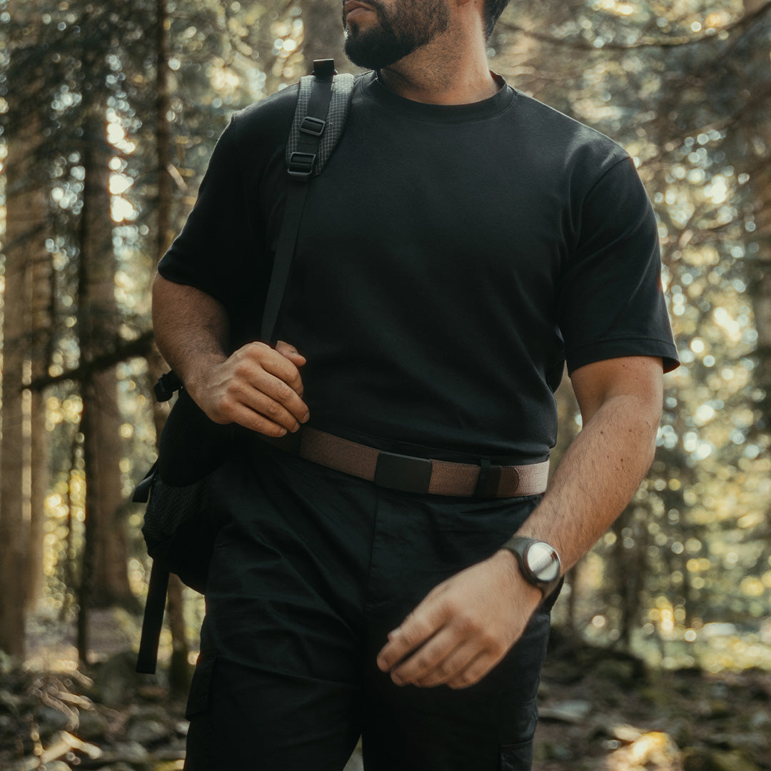THE OUTDOOR BELT - MARRONE